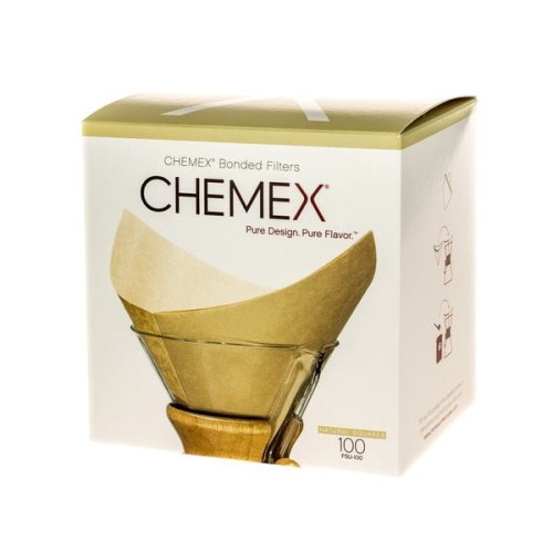 Chemex filtry papierowe kwadratowe - Brązowe - 6, 8, 10 filiżanek.jpg