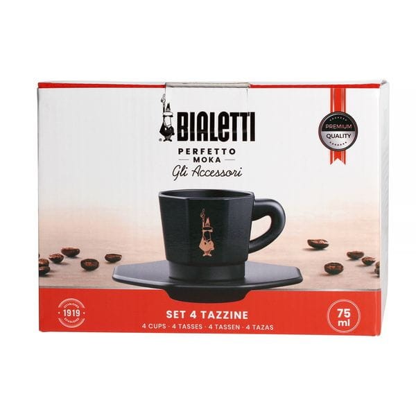 Bialetti - Zestaw 4 filiżanek z podstawką - Czarny z miedzianym logo2.jpg