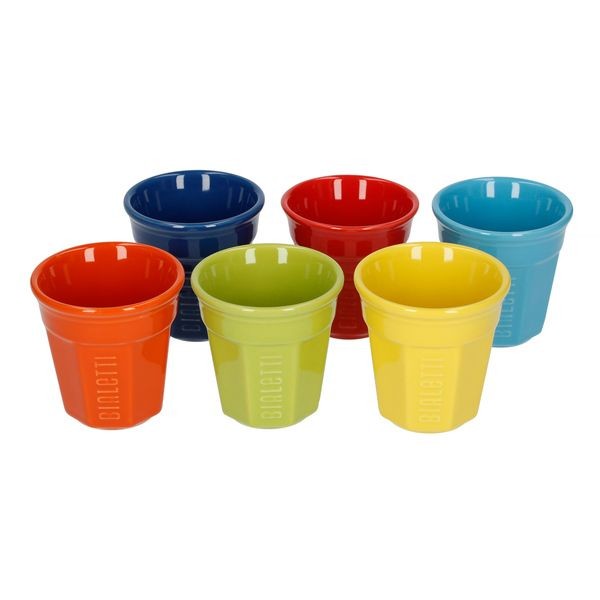 Bialetti Bicchierini - Zestaw 6 filiżanek do espresso - Kolorowy.jpg