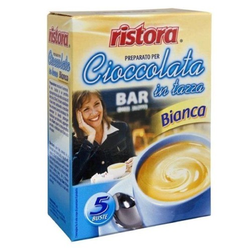 Czekolada biała na gorąco Ristora w saszetkach 5x23g.jpg