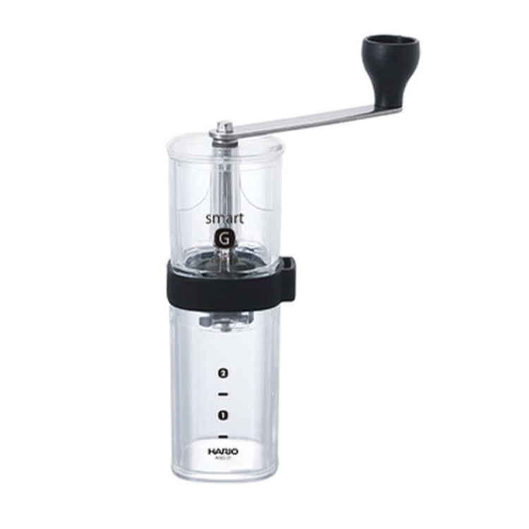 Hario młynek ręczny Coffee Mill SmartG New transparentny.jpg