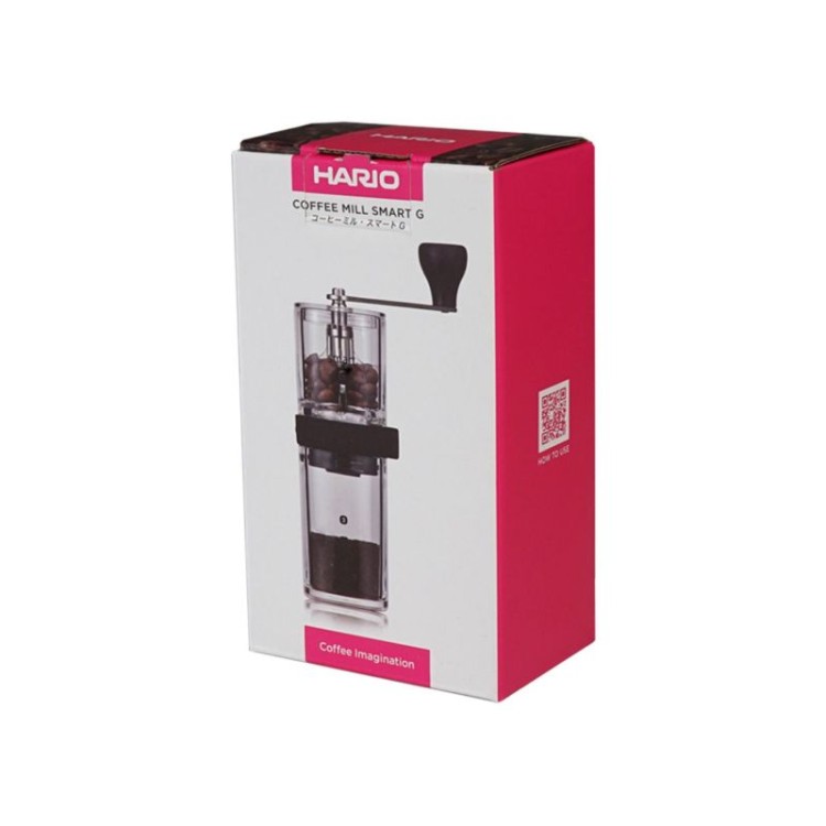 Hario młynek ręczny Coffee Mill SmartG New transparentny2.jpg