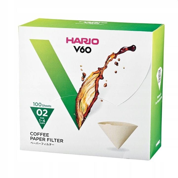 Hario filtry papierowe Misarashi brązowe V60-02 Karton 100 Sztuk.jpg