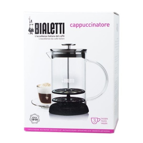 spieniacz Bialetti Cappuccinatore Vetro 6tz - ręczny spieniacz do mleka 330ml 1.jpg
