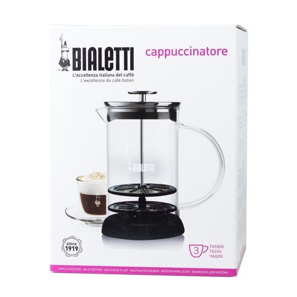 spieniacz Bialetti Cappuccinatore Vetro 6tz - ręczny spieniacz do mleka 330ml 1.jpg