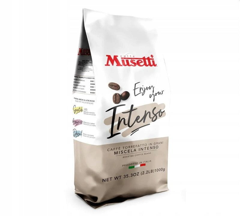 Musetti Intenso 1kg - kawa ziarnista.